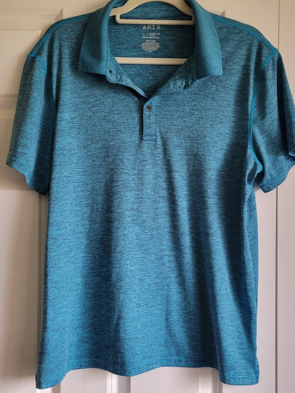 Apt. 9 Mens Size Large Golf Performance Polo